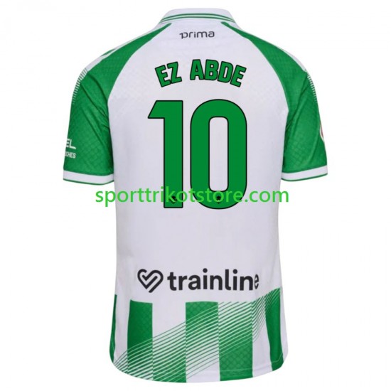 Real Betis Herren Heim trikot 2027-2028 Kurzarm Abde Ezzalzouli 10