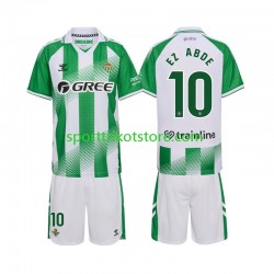 Real Betis Kinderset Heim trikot 2027-2028 Kurzarm Ez Abde 10