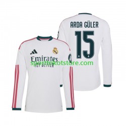 Real Madrid Herren Heim trikot 2027-2028 Langarm Arda Guler 15