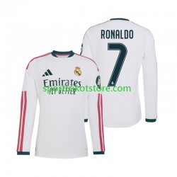 Real Madrid Herren Heim trikot 2027-2028 Langarm Cristiano Ronaldo 7