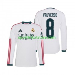 Real Madrid Herren Heim trikot 2027-2028 Langarm Federico Valverde 8