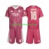 Real Madrid Kinderset Ausweich trikot 2027-2028 Kurzarm Ibrahima Konate 16