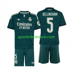 Real Madrid Kinderset Auswärts trikot 2027-2028 Kurzarm Jude Bellingham 5