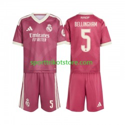 Real Madrid Kinderset Ausweich trikot 2027-2028 Kurzarm Jude Bellingham 5