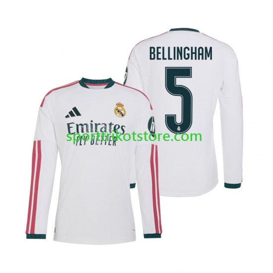 Real Madrid Herren Heim trikot 2027-2028 Langarm Jude Bellingham 5