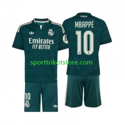 Real Madrid Kinderset Auswärts trikot 2027-2028 Kurzarm Kylian Mbappe 10