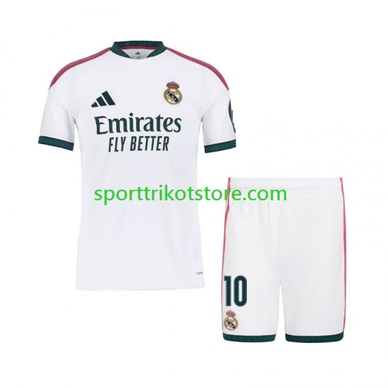 Real Madrid Kinderset Heim trikot 2027-2028 Kurzarm Kylian Mbappe 10