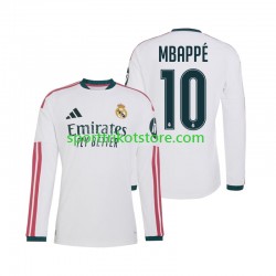Real Madrid Herren Heim trikot 2027-2028 Langarm Kylian Mbappe 10