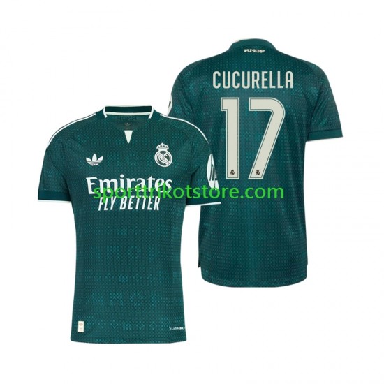 Real Madrid Herren Auswärts trikot 2027-2028 Kurzarm Marc Cucurella 17
