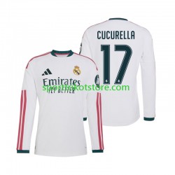 Real Madrid Herren Heim trikot 2027-2028 Langarm Marc Cucurella 17