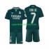 Real Madrid Kinderset Auswärts trikot 2027-2028 Kurzarm Vinicius Junior 7