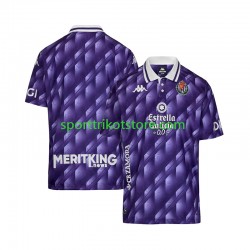 Retro Real Valladolid Herren Heim trikot 2025-2026 Kurzarm