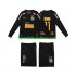 Retro Kinderset Auswärts trikot Langarm Santos NEYMAR JR 11 Classic 2012 2013