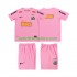 Retro Kinderset Viertes trikot Kurzarm Santos 2012 2013