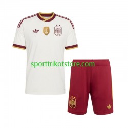 Spanien Kinderset Auswärts trikot 2027-2028 Kurzarm 2-star