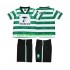 Retro Sporting CP Kinderset Heim trikot 1999 Kurzarm 2000