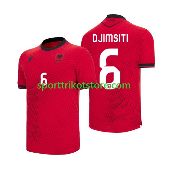 Albanien Herren Heim trikot WM 2026 Kurzarm Berat Djimsiti 6