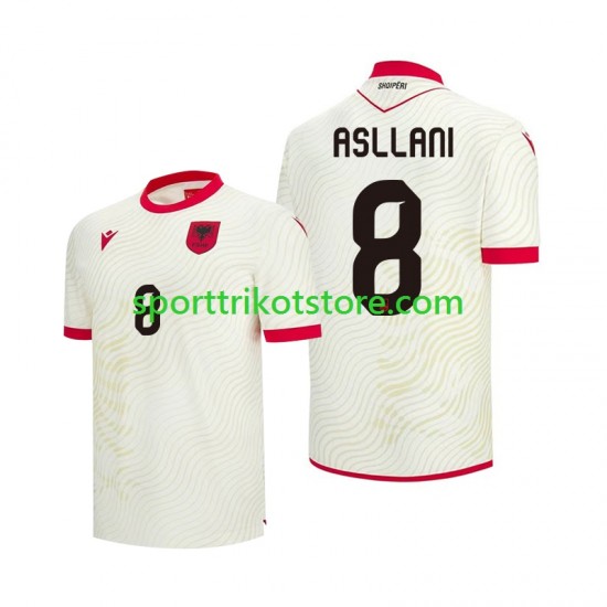 Albanien Herren Auswärts trikot WM 2026 Kurzarm Kristjan Asllani 8
