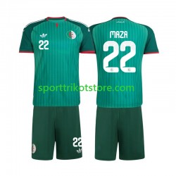 Algerien Kinderset Auswärts trikot 2026 Kurzarm Ibrahim Maza 22