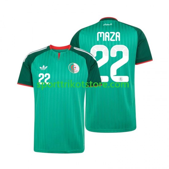 Algerien Herren Auswärts trikot 2026 Kurzarm Ibrahim Maza 22