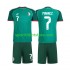 Algerien Kinderset Auswärts trikot 2026 Kurzarm Riyad Mahrez 7