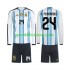 Argentinien Kinderset Heim trikot WM 2026 Langarm Enzo Fernandez 24