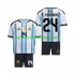 Argentinien Kinderset Heim trikot WM 2026 Kurzarm Enzo Fernandez 24