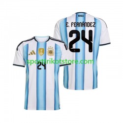 Argentinien Herren Heim trikot WM 2026 Kurzarm Enzo Fernandez 24