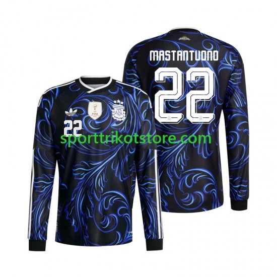 Argentinien Herren Auswärts trikot WM 2026 Langarm Franco Mastantuono 22