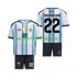 Argentinien Kinderset Heim trikot WM 2026 Kurzarm Franco Mastantuono 22
