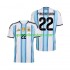 Argentinien Herren Heim trikot WM 2026 Kurzarm Franco Mastantuono 22