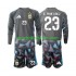 Argentinien Kinderset Heim trikot WM 2026 Langarm Torwart Emiliano Martinez 23
