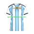 Argentinien Dame Heim trikot WM 2026 Kurzarm