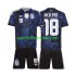 Argentinien Kinderset Auswärts trikot WM 2026 Kurzarm Nico Paz 18