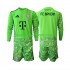 FC Bayern München Kinderset Heim trikot 2027-2028 Langarm Torwart
