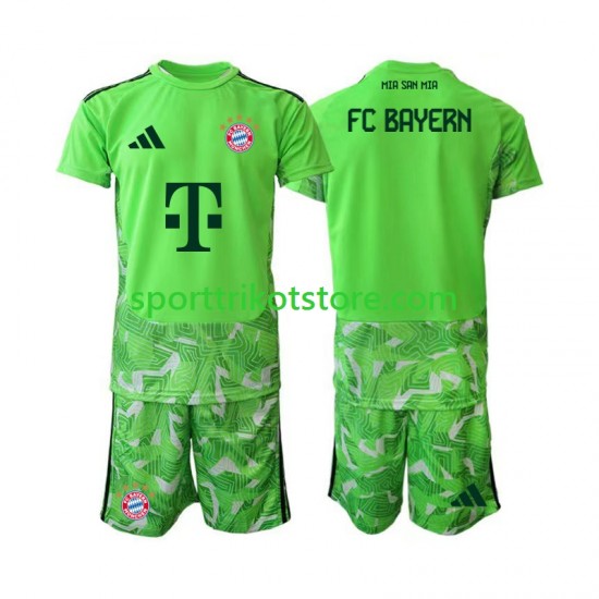 FC Bayern München Kinderset Heim trikot 2027-2028 Kurzarm Torwart