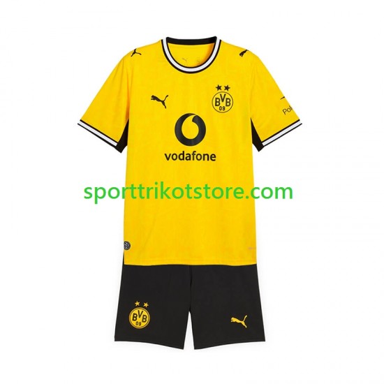 Borussia Dortmund Kinderset Heim trikot 2027-2028 Kurzarm