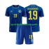 Bosnien und Herzegowina Kinderset Heim trikot WM 2026 Kurzarm Kerim Alajbegovic 19