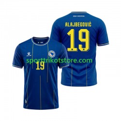 Bosnien und Herzegowina Herren Heim trikot WM 2026 Kurzarm Kerim Alajbegovic 19