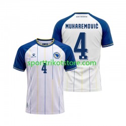 Bosnien und Herzegowina Herren Auswärts trikot WM 2026 Kurzarm Tarik Muharemovic 4