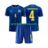 Bosnien und Herzegowina Kinderset Heim trikot WM 2026 Kurzarm Tarik Muharemovic 4