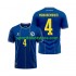 Bosnien und Herzegowina Herren Heim trikot WM 2026 Kurzarm Tarik Muharemovic 4