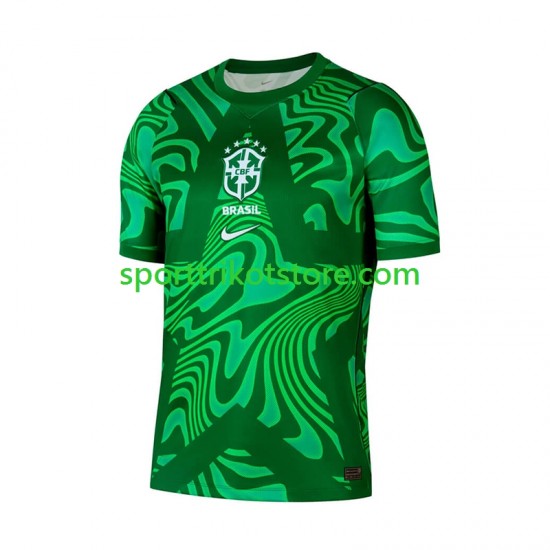Brasilien Herren Auswärts trikot WM 2026 Kurzarm Torwart