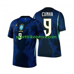 Brasilien Herren Auswärts trikot WM 2026 Kurzarm Matheus Cunha 9