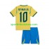 Brasilien Kinderset Heim trikot WM 2026 Kurzarm Neymar JR 10