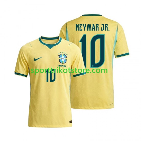 Brasilien Herren Heim trikot WM 2026 Kurzarm Neymar JR 10