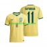 Brasilien Herren Heim trikot WM 2026 Kurzarm Raphinha 11