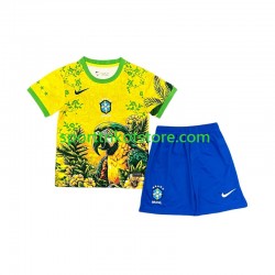 Brasilien Kinderset Heim trikot 2026 Kurzarm Special