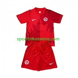 Kanada Kinderset Heim trikot WM 2026 Kurzarm