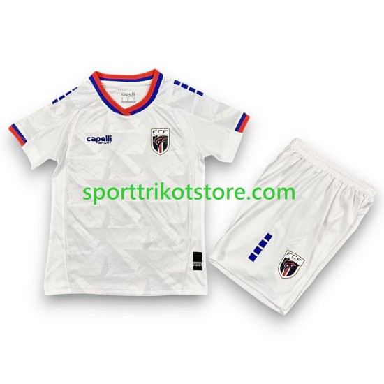 Kinderset Auswärts trikot WM 2026 Kurzarm Cape Verde